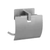 Edelstahl-Toilettenpapierhalter "Genova" - (B)14 x (H)11,4 x (T)6,2 cm