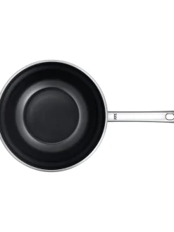 Edelstahl-Wok-Pfanne 