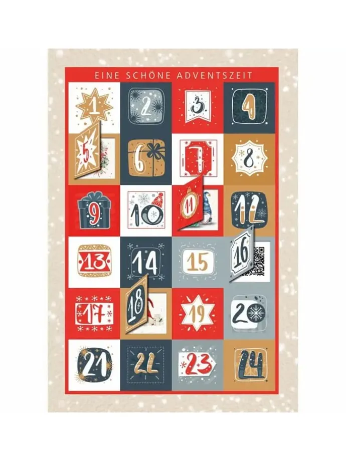 Eine schöne Adventszeit Adventskalender in Mehrfarbig ab 3 Jahre