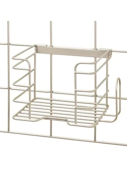 Einhängekorb "Jayce" in Beige - (B)20,8 x (H)15 x (T)15,3 cm