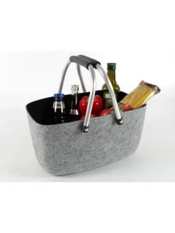 Einkaufskorb KLAPPBLACK36 in Grau
