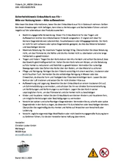 Einkaufskorb KLAPPBLACK36 in Grau