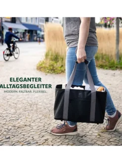 Einkaufskorb schwarz