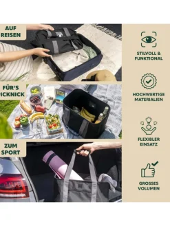 Einkaufskorb schwarz