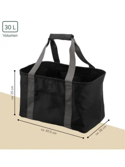 Einkaufskorb schwarz