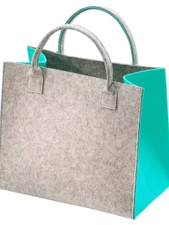 Einkaufstasche AQUAFELTBAG in Grau