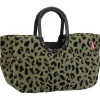 Einkaufstasche loopshopper M frame in Teddy Leo Olive