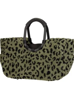 Einkaufstasche loopshopper M frame in Teddy Leo Olive