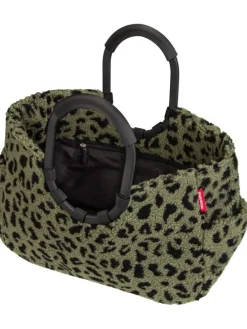 Einkaufstasche loopshopper M frame in Teddy Leo Olive