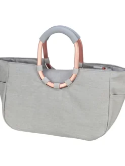 Einkaufstasche loopshopper M frame in Twist Sky Rose