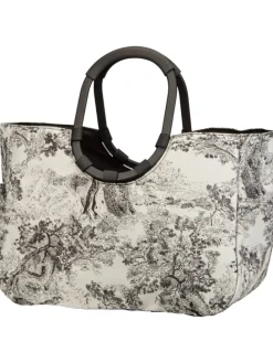 Einkaufstasche loopshopper L in Jacquard Grey