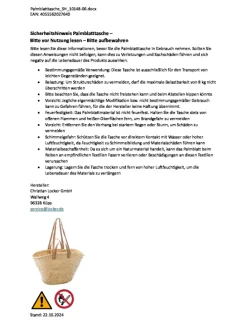 Einkaufstasche NATPALMBAG in Braun