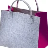 Einkaufstasche PINKFELTBAG in Grau