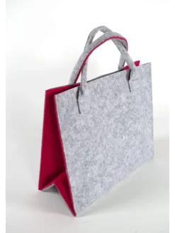 Einkaufstasche PINKFELTBAG in Grau
