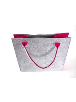 Einkaufstasche PINKFELTBAG in Grau