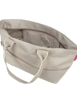 Einkaufstasche shopper e1 in Herringbone Sand