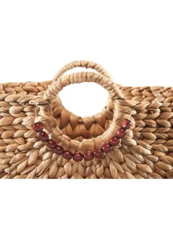 Einkaufstasche WEAVEHAND43 in Braun