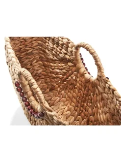 Einkaufstasche WEAVEHAND43 in Braun