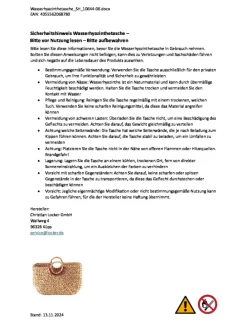 Einkaufstasche WEAVEHAND43 in Braun