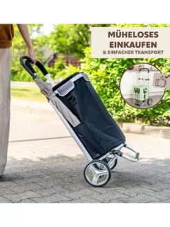 Einkaufstrolley ca. 45 x 96 x 33,5 cm (B/H/T)