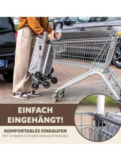 Einkaufstrolley ca. 47 x 97 x 38,5 cm (B/H/T)