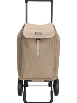 Einkaufstrolley in Beige - (B)43 x (H)100 x (T)40 cm