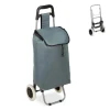 Einkaufstrolley in Grau