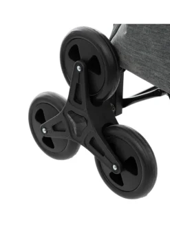 Einkaufstrolley in grau