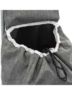 Einkaufstrolley in grau