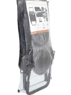 Einkaufstrolley in Grau - (B)43 x (H)100 x (T)40 cm