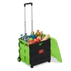 Einkaufstrolley in Grün/ Schwarz