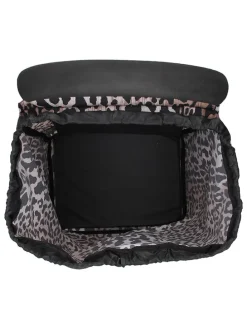 Einkaufstrolley in Hellbraun - (B)30 x (H)58 x (T)24 cm