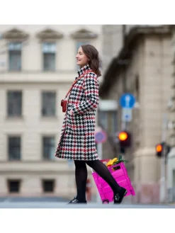 Einkaufstrolley in Pink