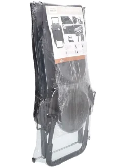 Einkaufstrolley in Schwarz - (B)43 x (H)100 x (T)40 cm