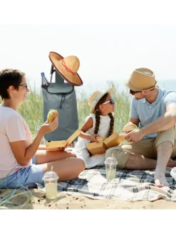 Einkaufstrolley in Schwarz