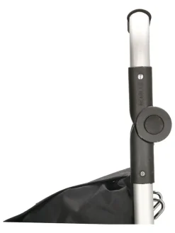 Einkaufstrolley in Schwarz - (B)41 x (H)100 x (T)36 cm