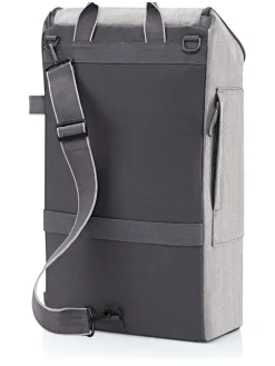 Einkaufstrolleytasche in Grau - (B)34 x (H)60 x (T)24 cm