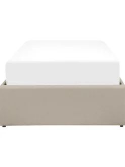Einzelbett DINAN in Beige - (W) 99 x (H) 31 x (L) 214 cm