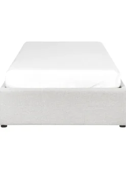 Einzelbett DINAN in Grau - (W) 97 x (H) 31 x (L) 214 cm