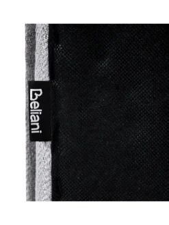 Einzelbett SENNEZ in Grau/Schwarz - (W) 100 x (H) 106 x (L) 211 cm