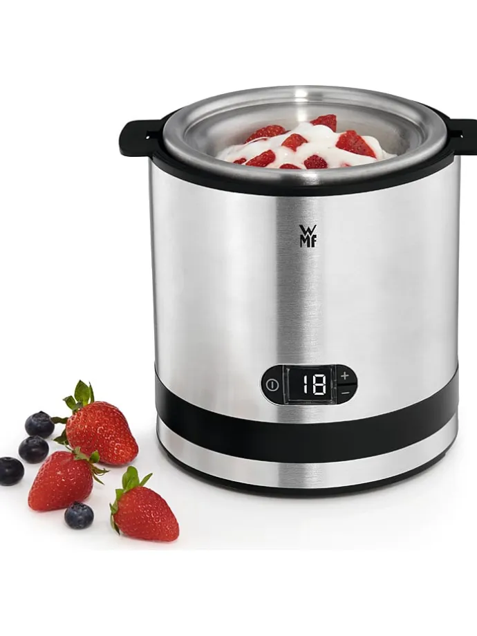 Eismaschine "KüchenMinis" in Silber/ Schwarz