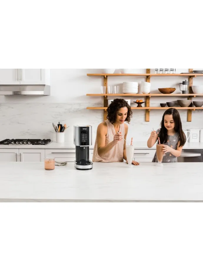 Eismaschine NC300EU Creami Eismaschine in silber