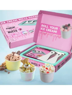 Eisplatte für Hausgemachte Eiscreme Speiseeis in Mint