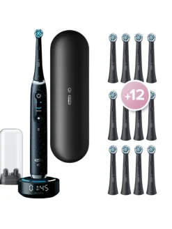 Elektr. Zahnbürste "iO10 + LadeReiseetui" +12 Aufsteckbürsten "Sanfte Reinigung"