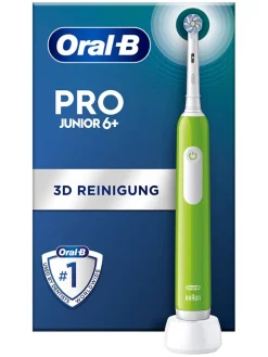 Elektr. Zahnbürste "Junior Base" in Grün
