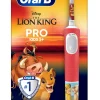 Elektr. Zahnbürste "Vitality Pro 103 König der Löwen" in Rot