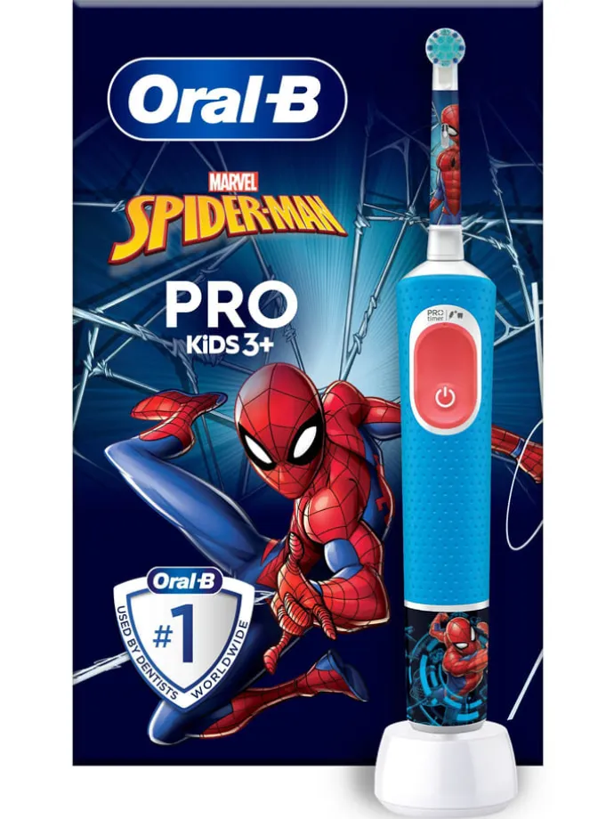Elektr. Zahnbürste "Vitality Pro 103 Spiderman" in Blau