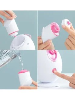 Elektrische Gesichtssauna - (B)13 x (H)17,5 x (T)13 cm