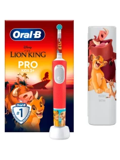 Elektrische Kinderzahnbürste "Vitality Pro Kids König der Löwen"+ Reiseetui