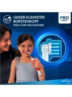 Elektrische Kinderzahnbürste "Vitality Pro Kids König der Löwen"+ Reiseetui